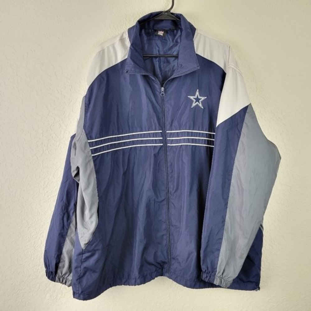 NFL Dallas Cowboys Nylon Jacket Windbreaker XXL